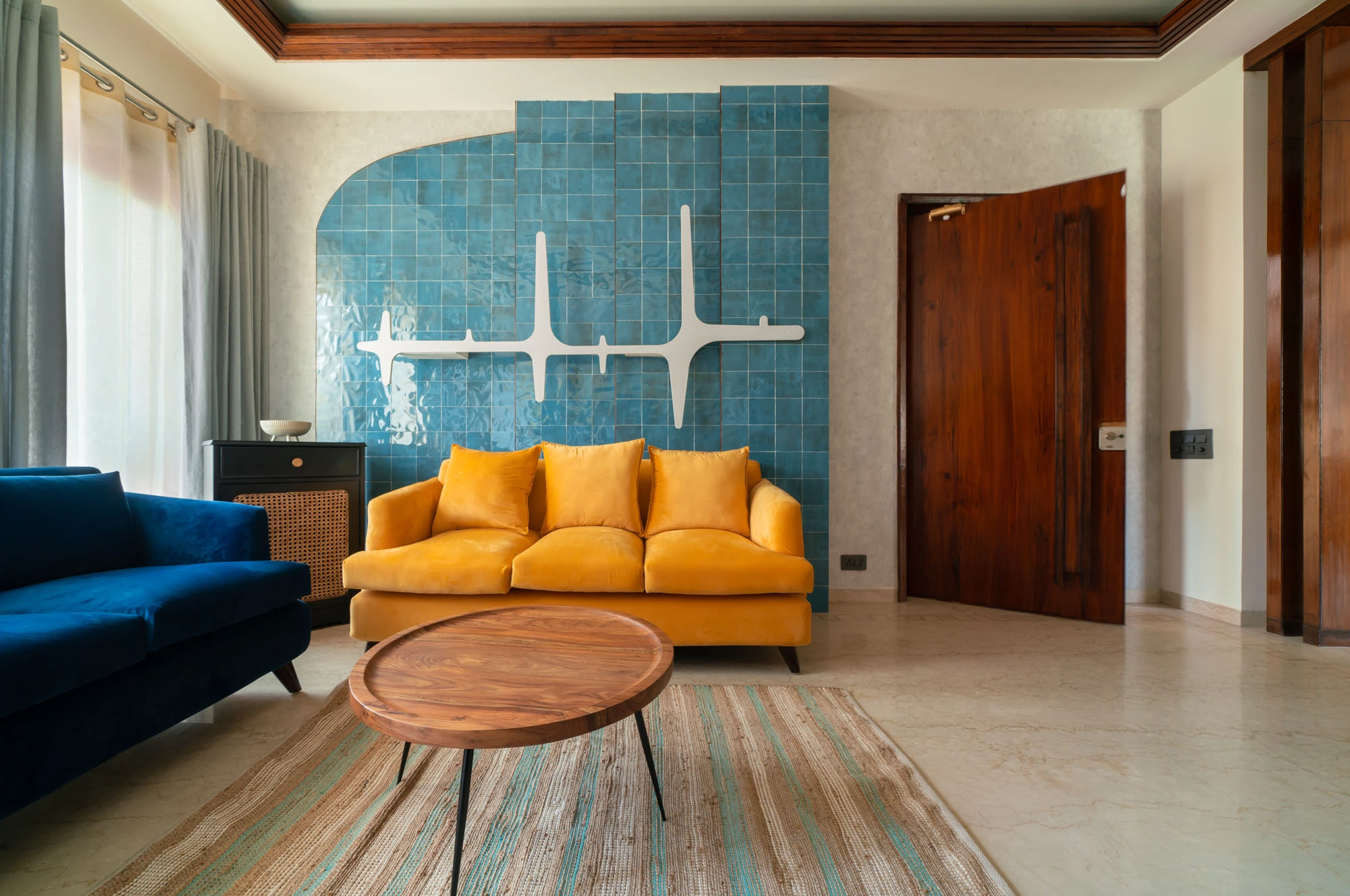 Best Chandigarh Designer Apartment Inspired by Le Corbusier